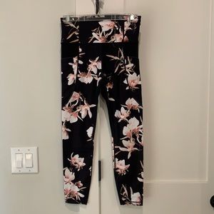 Athleta Floral Leggings